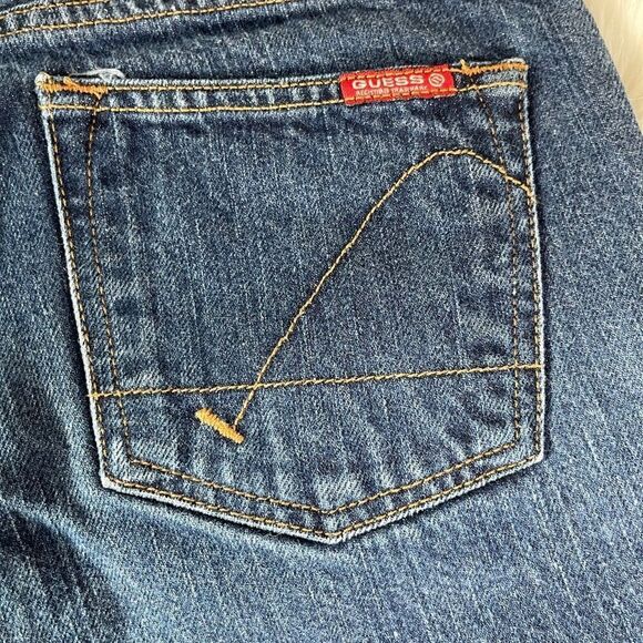 Guess USA Vintage Mid Rise Straight Leg JEans Sz 26 - Picture 4 of 9